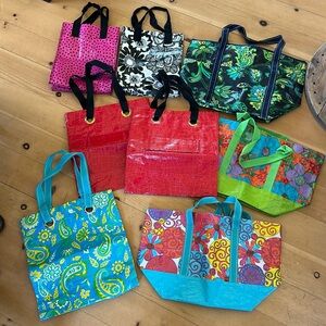 Mixed bag collection. 8 bags. 2 small. 3 medium. 3 large